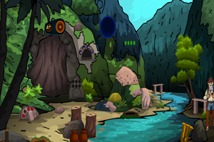 《逃离洞河》游戏画面1