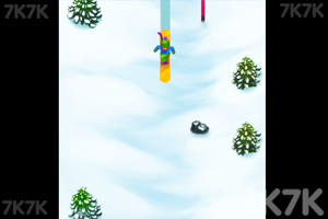 《滑雪小子的挑战》游戏画面1