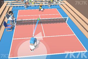 《职业网球比赛》游戏画面1