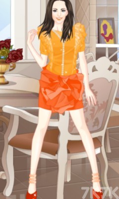 《橙色服饰装》游戏画面1