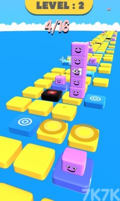 《跳躍紫方塊》游戲畫面3