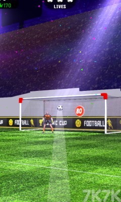 《足球射门大赛》游戏画面2
