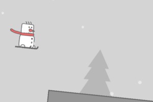《雪人爱滑雪》游戏画面1