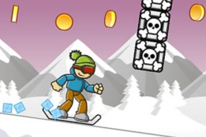 冰山滑雪