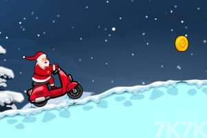 《圣诞摩托车无敌版》游戏画面1
