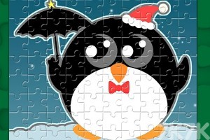 《新年企鹅拼图》游戏画面4