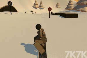 《高山滑雪训练》游戏画面1