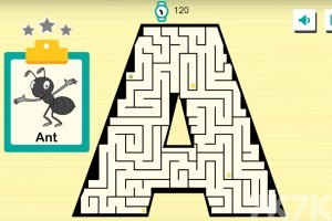 《字母迷宫》游戏画面2