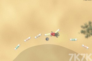 《沙地赛车H5》游戏画面4