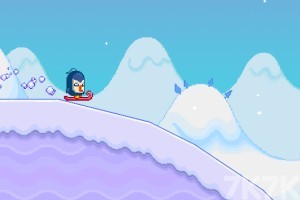 《企鹅滑雪》游戏画面2