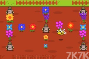《小蜜蜂采花蜜》游戏画面3