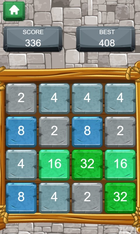 《数字砖块2048》游戏画面2