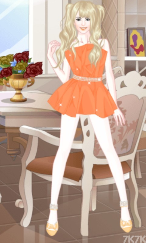 《橙色服饰装》游戏画面3