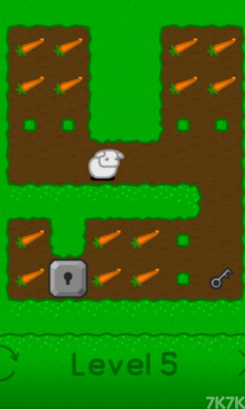《肥兔吃萝卜》游戏画面2