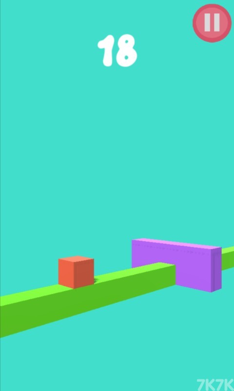 《跳跃红方块》游戏画面3