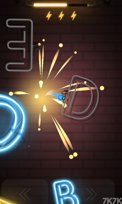 《字母电力球》游戏画面2