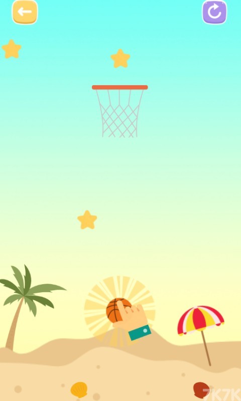 《篮球投进框》游戏画面3