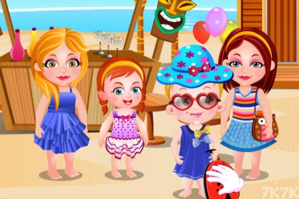 《宝贝的海边派对》游戏画面5