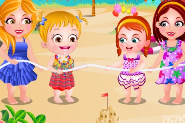 《宝贝的海边派对》游戏画面1