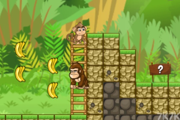 《小猴父子历险记H5》游戏画面2