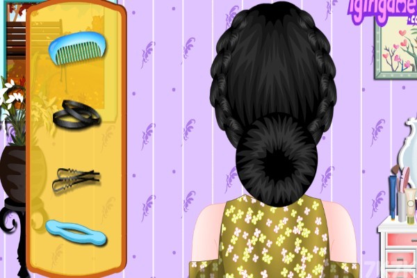 《梳妆头发》游戏画面2