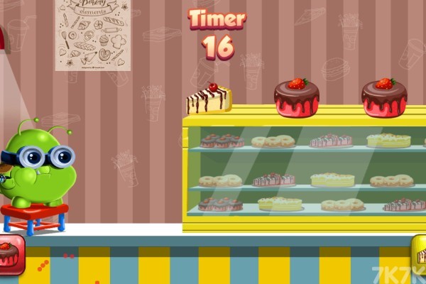 《波波吃蛋糕》游戏画面1