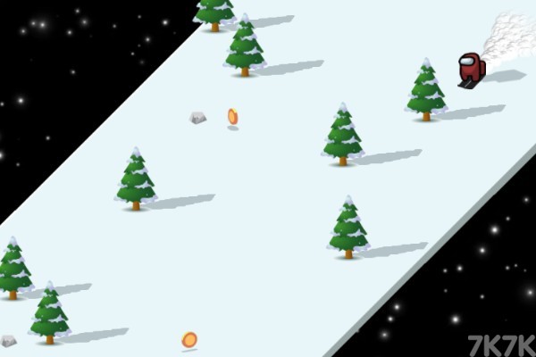 《滑雪挑战》游戏画面3