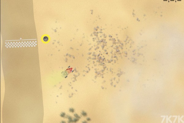 《沙地赛车H5》游戏画面2