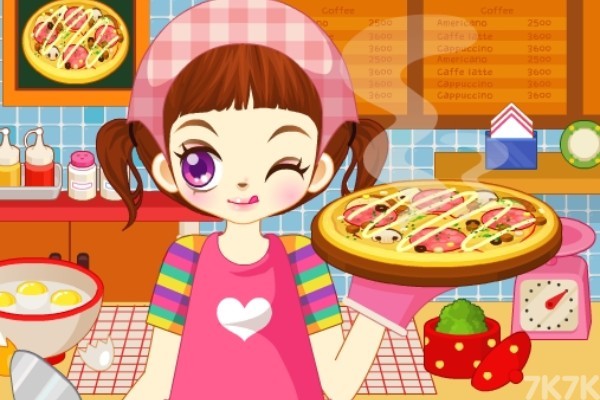 《阿sue的披萨小店》游戏画面1