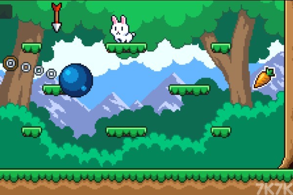 《贪吃的兔子》游戏画面1