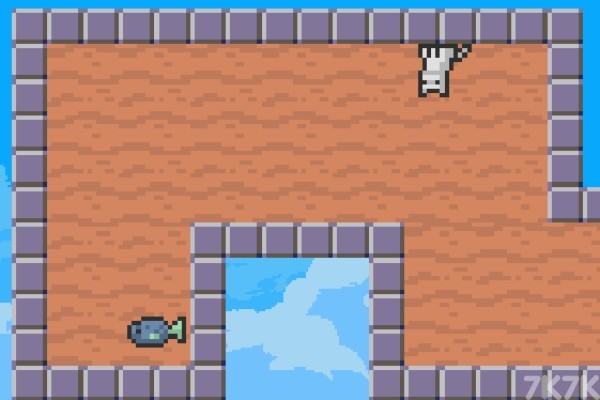 《猫吃鱼》游戏画面1