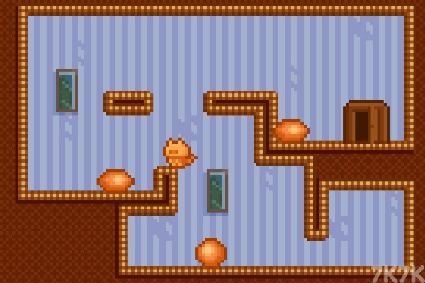 《橘猫推球》游戏画面1