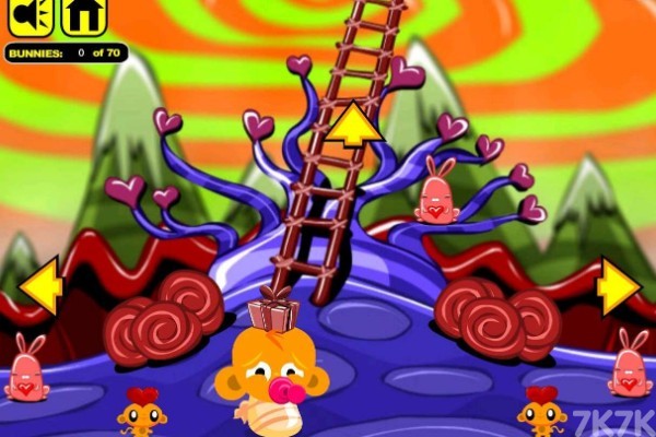《逗小猴开心情人节篇H5》游戏画面2