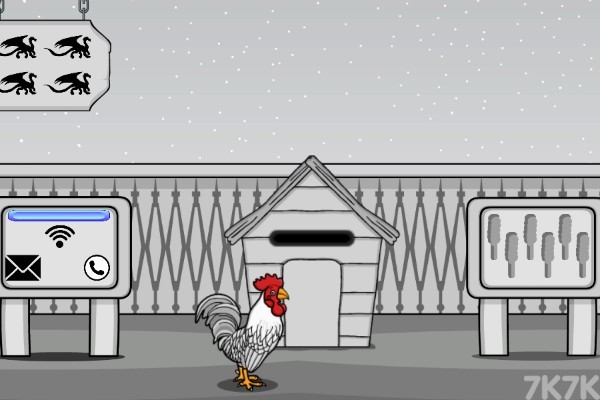 《救援公鸡一家》游戏画面1