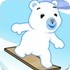 小熊玩滑雪
